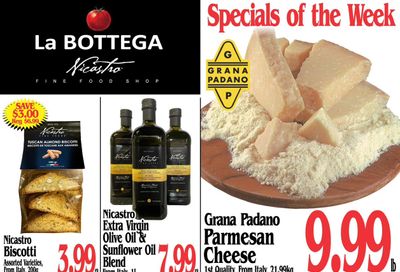 La Bottega Nicastro Fine Foods Flyer October 21 to November 3