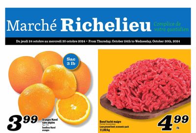 Marche Richelieu Flyer October 24 to 30