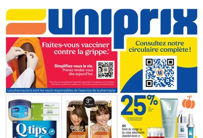 Uniprix Flyer October 24 to 30