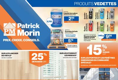 Patrick Morin Flyer October 24 to 30