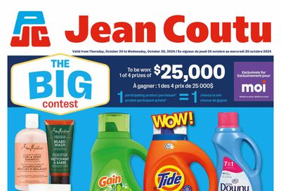 Jean Coutu (NB) Flyer October 24 to 30