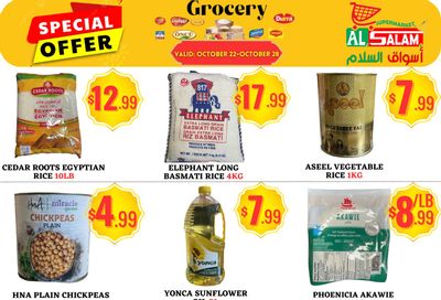 Al-Salam Supermarket Flyer October 22 to 28