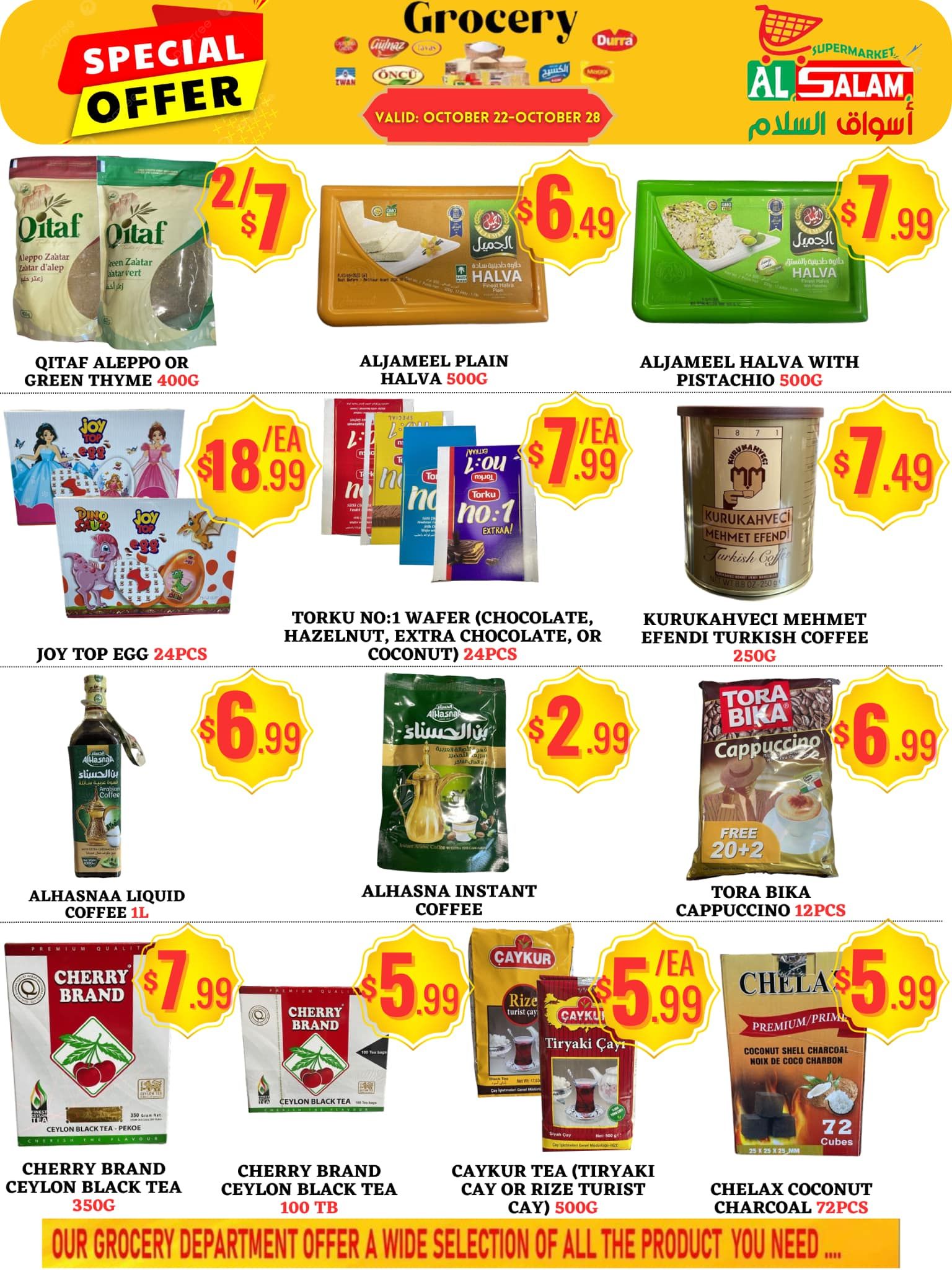Al-Salam Supermarket Flyer October 22 to 28