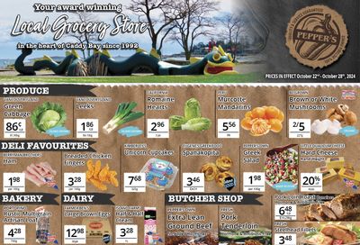 Pepper's Foods Flyer October 22 to 28