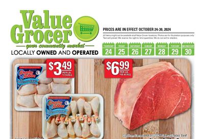 Value Grocer Flyer October 24 to 30