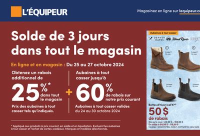 L'Équipeur Flyer October 24 to 30