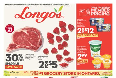 Longo's Flyer October 24 to 30