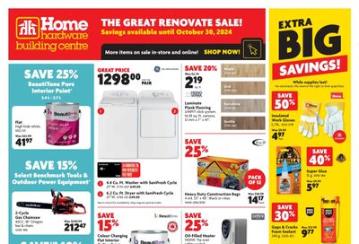 Home Hardware Building Centre (ON) Flyer October 24 to 30