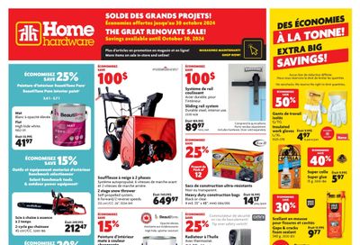 Home Hardware (QC) Flyer October 24 to 30