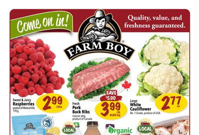 Farm Boy Flyer October 24 to 30