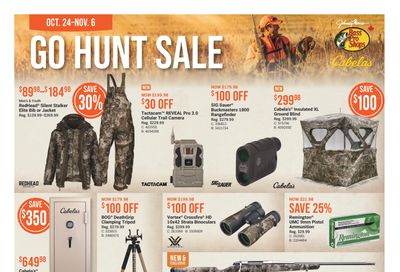 Bass Pro Shops Flyer October 24 to November 6