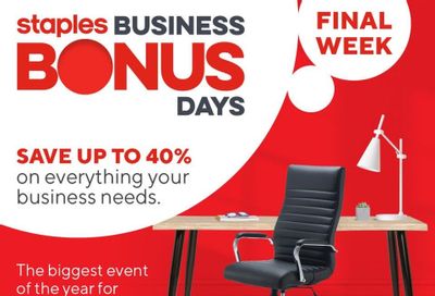 Staples Flyer October 23 to 29