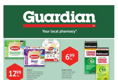 Guardian Pharmacy Monthly Flyer October 25 to November 28