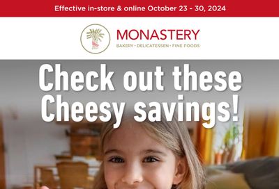 Monastery Bakery Flyer October 23 to 30