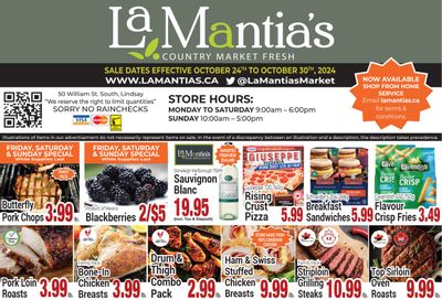 LaMantia's Flyer October 24 to 30