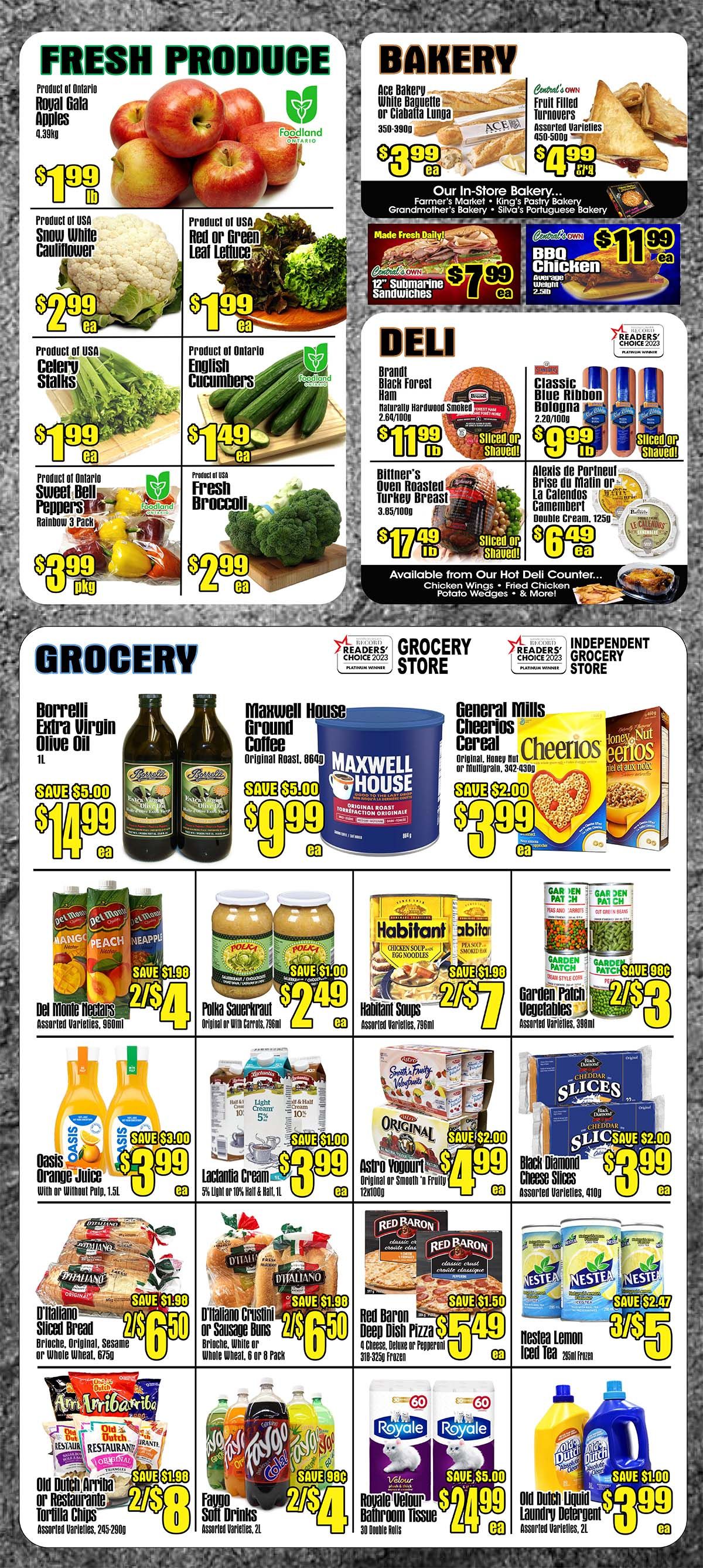 Central Fresh Market Flyer October 24 to 31