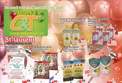 Marche C&T (St. Laurent) Flyer October 24 to 30