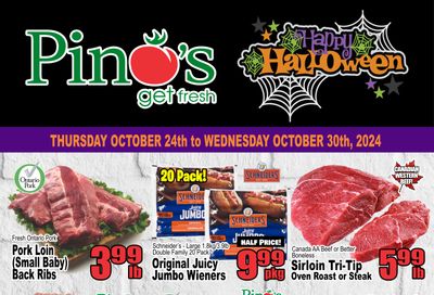 Pino's Flyer October 24 to 30