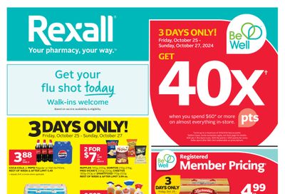 Rexall (SK) Flyer October 25 to 31