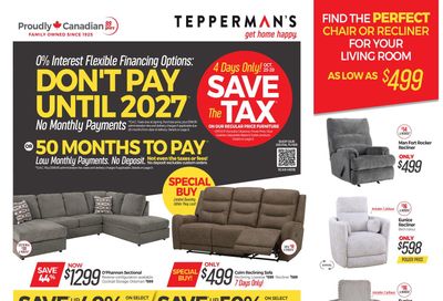 Tepperman's Flyer October 25 to 31