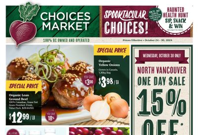 Choices Market Flyer October 24 to 30