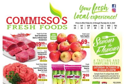 Commisso's Fresh Foods Flyer October 25 to 31