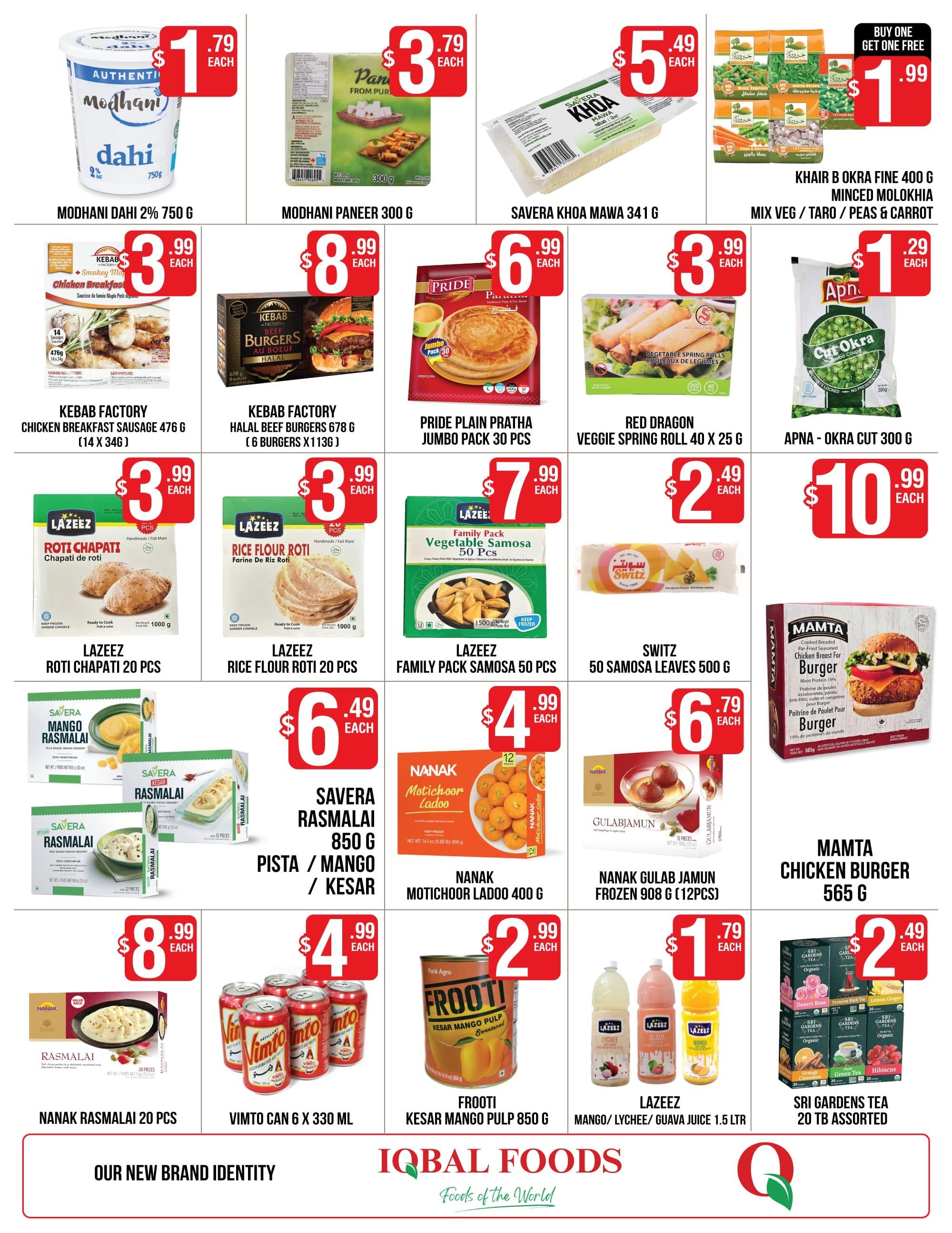 Iqbal Foods Flyer October 24 to November 6
