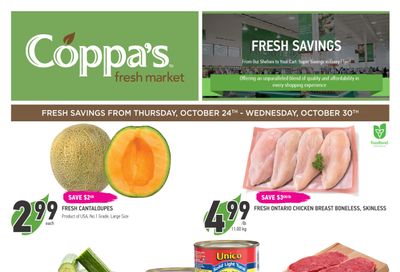 Coppa's Fresh Market Flyer October 24 to 30