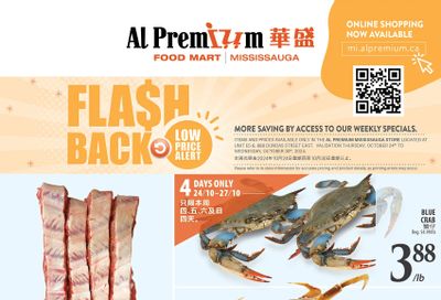 Al Premium Food Mart (Mississauga) Flyer October 24 to 30