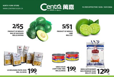 Centra Foods (North York) Flyer October 25 to 31