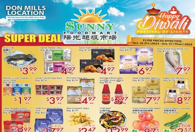 Sunny Foodmart (Don Mills) Flyer October 25 to 31