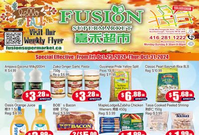 Fusion Supermarket Flyer October 25 to 31