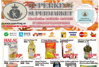 Superking Supermarket (London) Flyer October 25 to 31