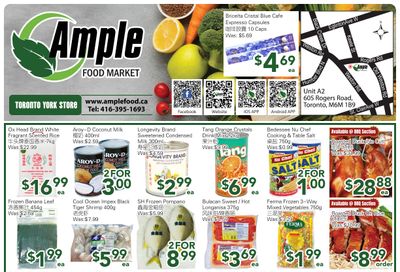 Ample Food Market (North York) Flyer October 25 to 31