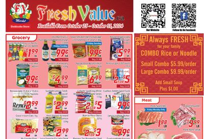 Fresh Value (Etobicoke) Flyer October 25 to 31