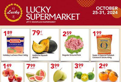 Lucky Supermarket (Winnipeg) Flyer October 25 to 31