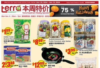 Terra Foodmart Flyer October 25 to 31