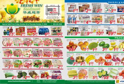 Fresh Win Foodmart Flyer October 25 to 31