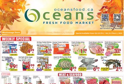 Oceans Fresh Food Market (Mississauga) Flyer October 25 to 31