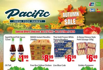 Pacific Fresh Food Market (North York) Flyer October 25 to 31