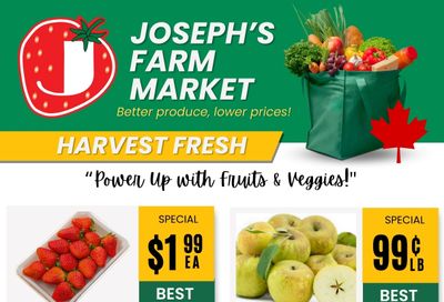 Joseph's Farm Market Flyer October 25 to 30