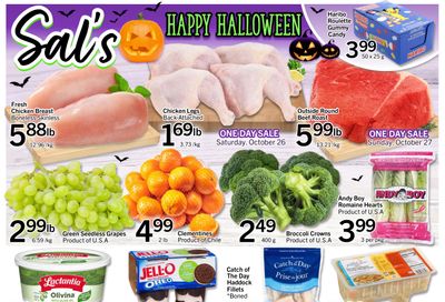 Sal's Grocery Flyer October 25 to 31