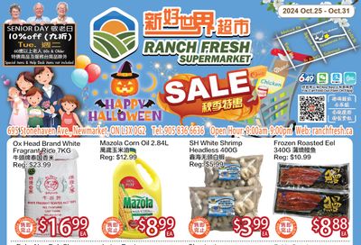 Ranch Fresh Supermarket Flyer October 25 to 31