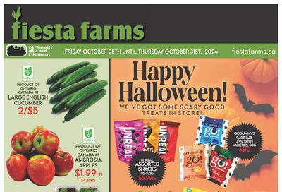 Fiesta Farms Flyer October 25 to 31