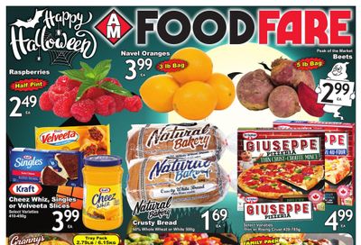 Food Fare Flyer October 26 to November 1