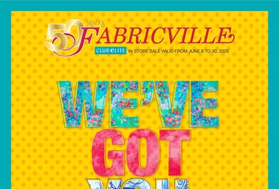 Fabricville Flyer June 8 to 30