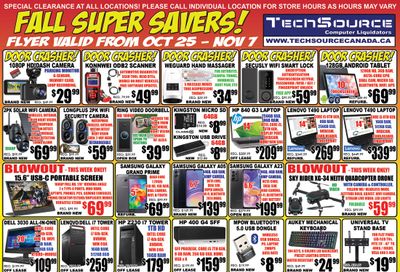 TechSource Flyer October 25 to November 7