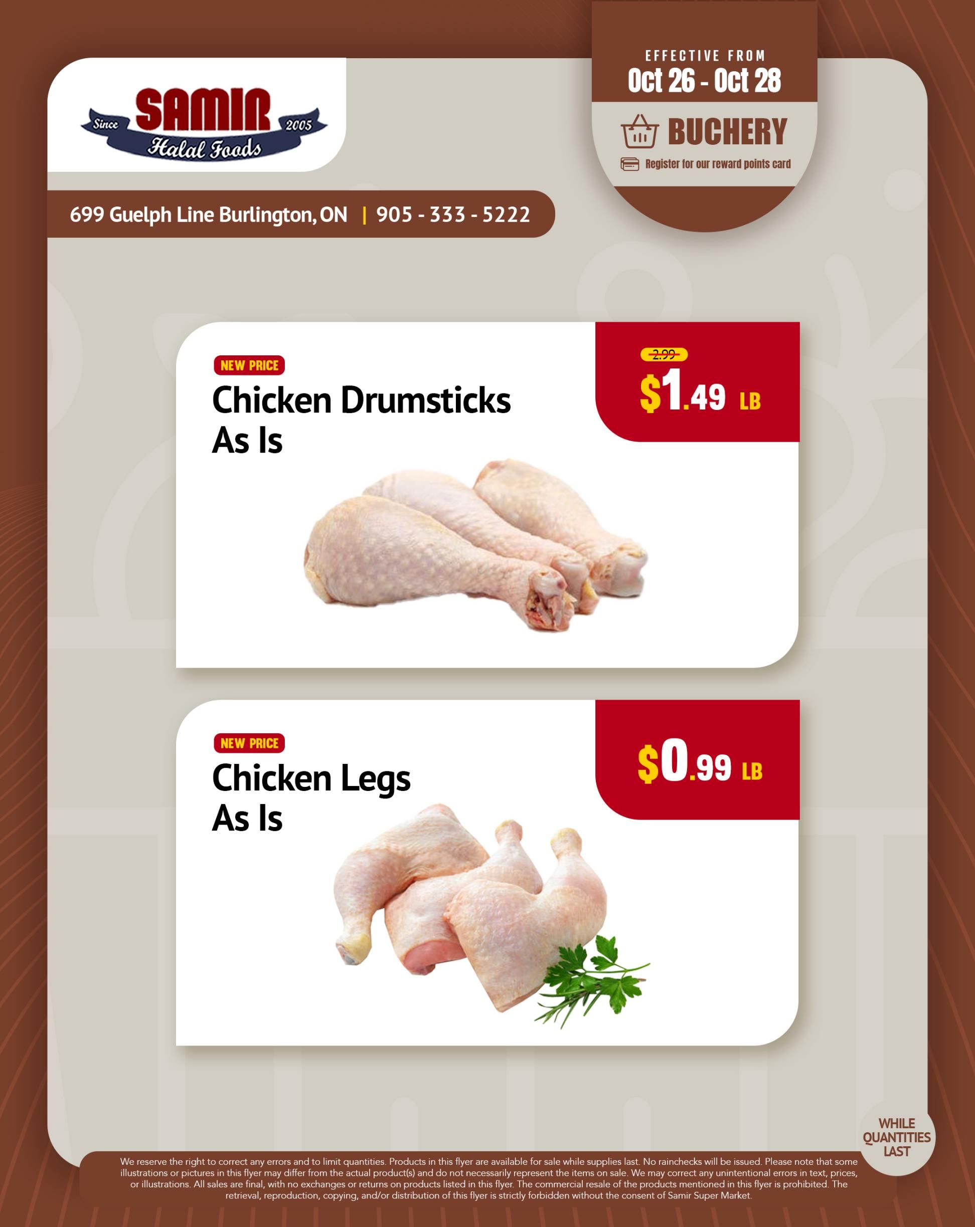 Samir Supermarket Flyer October 26 to 28