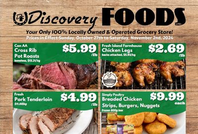 Discovery Foods Flyer October 27 to November 2