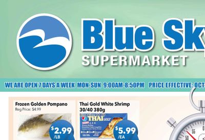 Blue Sky Supermarket (North York) Flyer October 25 to 31